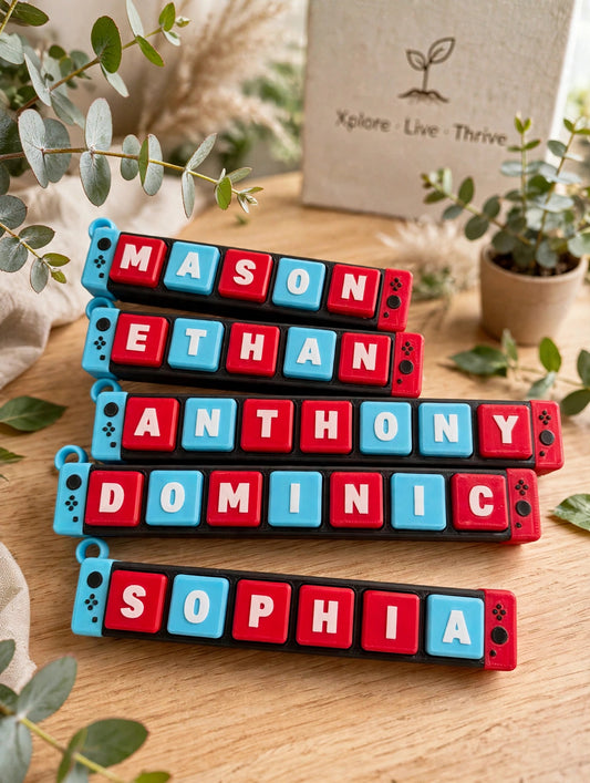Personalized Game Console Keychain