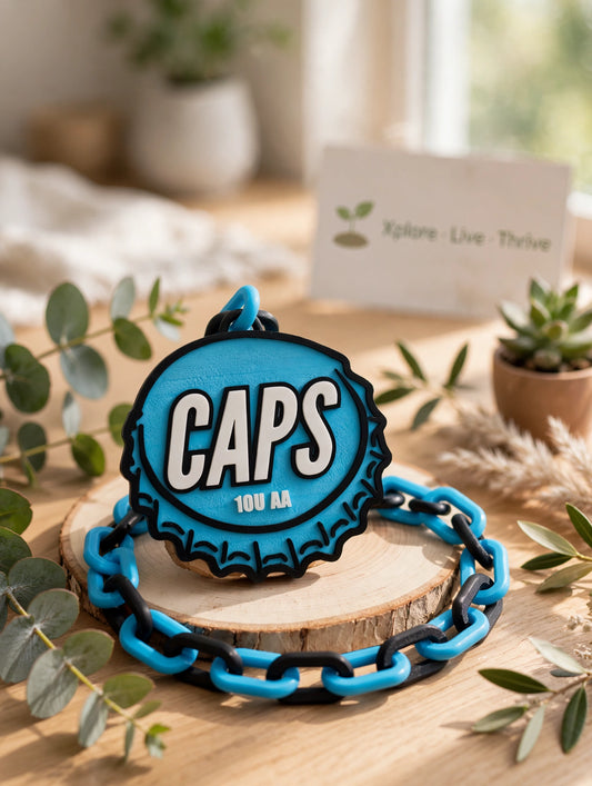 Personalized Bottle Cap Necklace